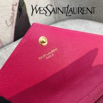 YSL-377828-05 聖邏蘭新款原版皮球紋黑扣信封包