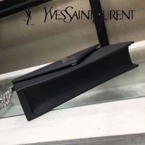 YSL-354113 聖邏蘭新款原版皮黑色真皮鏈條包