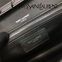 YSL-354113 聖邏蘭新款原版皮黑色真皮鏈條包