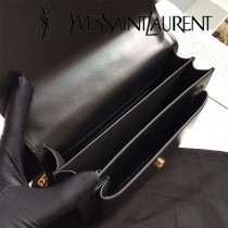 YSL-441971 聖邏蘭新款頂級進口原單王子文鄭秀文同款牙簽紋日落包