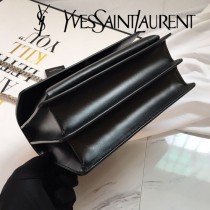YSL-441971-01 聖邏蘭新款頂級進口原單王子文鄭秀文同款牙簽紋日落包