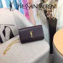 YSL-354021-04 聖邏蘭新款原版皮魚子醬斜背包