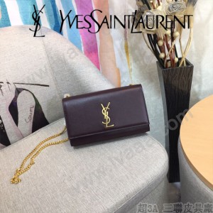 YSL-354021-04 聖邏蘭新款原版皮魚子醬斜背包