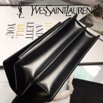 YSL-441971 聖邏蘭新款頂級進口原單王子文鄭秀文同款牙簽紋日落包