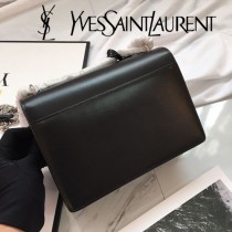 YSL-441971-01 聖邏蘭新款頂級進口原單王子文鄭秀文同款牙簽紋日落包