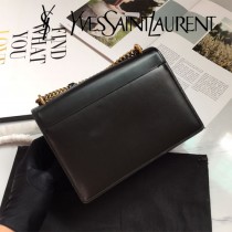 YSL-441971 聖邏蘭新款頂級進口原單王子文鄭秀文同款牙簽紋日落包
