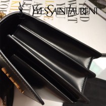 YSL-441971 聖邏蘭新款頂級進口原單王子文鄭秀文同款牙簽紋日落包