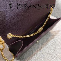YSL-354021-04 聖邏蘭新款原版皮魚子醬斜背包