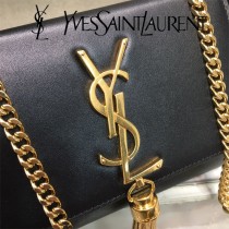 YSL-354121-03  聖邏蘭新款原版皮平紋斜挎小包