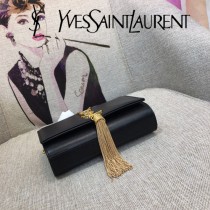 YSL-354120 聖邏蘭新款原版皮魚子醬流蘇斜背包