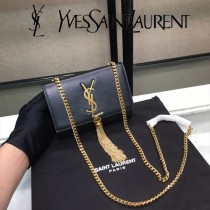 YSL-354121-03  聖邏蘭新款原版皮平紋斜挎小包