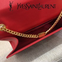 YSL-354119-02  聖邏蘭新款原版皮魚子醬流蘇斜背包