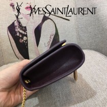 YSL-354120-01  聖邏蘭新款原版皮魚子醬流蘇斜背包