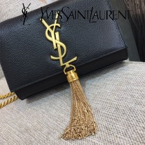 YSL-354120 聖邏蘭新款原版皮魚子醬流蘇斜背包