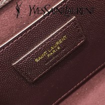 YSL-354119-01 聖邏蘭新款原版皮魚子醬流蘇斜背包