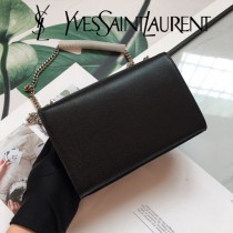 YSL-377628  聖邏蘭新款原版皮魚子醬流蘇斜背包