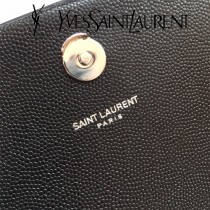 YSL-377628  聖邏蘭新款原版皮魚子醬流蘇斜背包