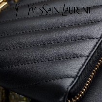 YSL-358094 原版皮 新款  拉璉款爆款 錢包