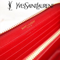 YSL-358094-07 原版皮 新款  拉璉款爆款 錢包