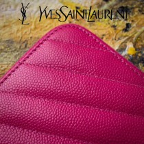 YSL-358094-02 原版皮 新款  拉璉款爆款 錢包