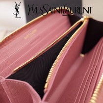 YSL-358094-08 原版皮 新款  拉璉款爆款 錢包