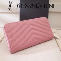 YSL-358094-08 原版皮 新款  拉璉款爆款 錢包