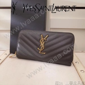 YSL-358094-12 原版皮 新款  拉璉款爆款 錢包
