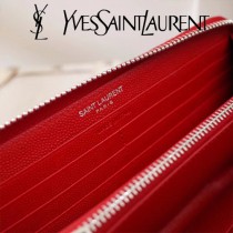 YSL-358094-06 原版皮 新款  拉璉款爆款 錢包