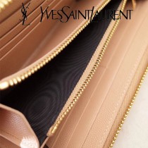 YSL-358094-05 原版皮 新款  拉璉款爆款 錢包