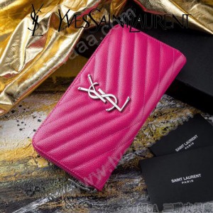 YSL-358094-02 原版皮 新款  拉璉款爆款 錢包