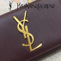 YSL-354121-06  聖邏蘭新款原版皮平紋斜挎小包