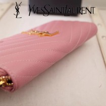 YSL-358094-08 原版皮 新款  拉璉款爆款 錢包