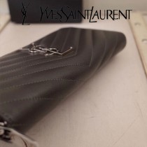 YSL-358094-11 原版皮 新款  拉璉款爆款 錢包