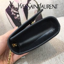 YSL-354121-05  聖邏蘭新款原版皮平紋斜挎小包