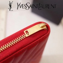 YSL-358094-07 原版皮 新款  拉璉款爆款 錢包
