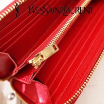 YSL-358094-07 原版皮 新款  拉璉款爆款 錢包