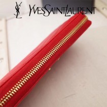 YSL-358094-07 原版皮 新款  拉璉款爆款 錢包