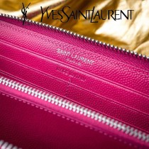 YSL-358094-02 原版皮 新款  拉璉款爆款 錢包