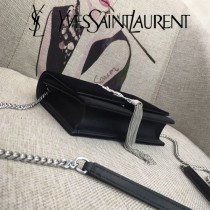 YSL-354122  聖邏蘭新款原版皮天鵝絨款斜背包