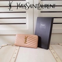 YSL-358094-05 原版皮 新款  拉璉款爆款 錢包