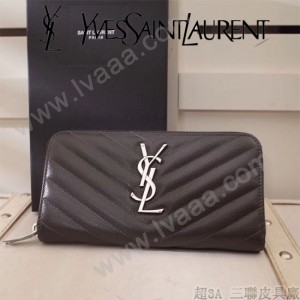YSL-358094-11 原版皮 新款  拉璉款爆款 錢包