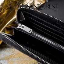 YSL-358094-01 原版皮 新款  拉璉款爆款 錢包