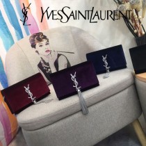 YSL-354122  聖邏蘭新款原版皮天鵝絨款斜背包