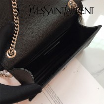 YSL-377628  聖邏蘭新款原版皮魚子醬流蘇斜背包