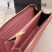 YSL-358094-08 原版皮 新款  拉璉款爆款 錢包