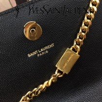 YSL-354121-05  聖邏蘭新款原版皮平紋斜挎小包