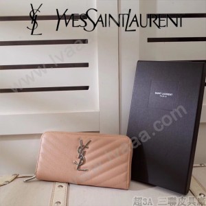 YSL-358094-04 原版皮 新款  拉璉款爆款 錢包