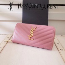 YSL-358094-08 原版皮 新款  拉璉款爆款 錢包