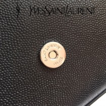 YSL-377628  聖邏蘭新款原版皮魚子醬流蘇斜背包