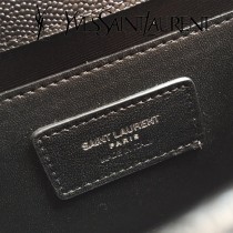 YSL-377628  聖邏蘭新款原版皮魚子醬流蘇斜背包